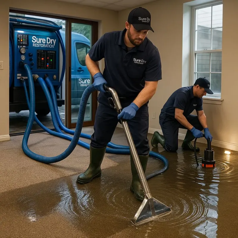 Water Extraction and Removal process in Lansdowne, PA